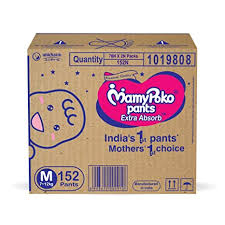 MamyPoko Pants Extra Absorb Diaper (M) - Pack of 152